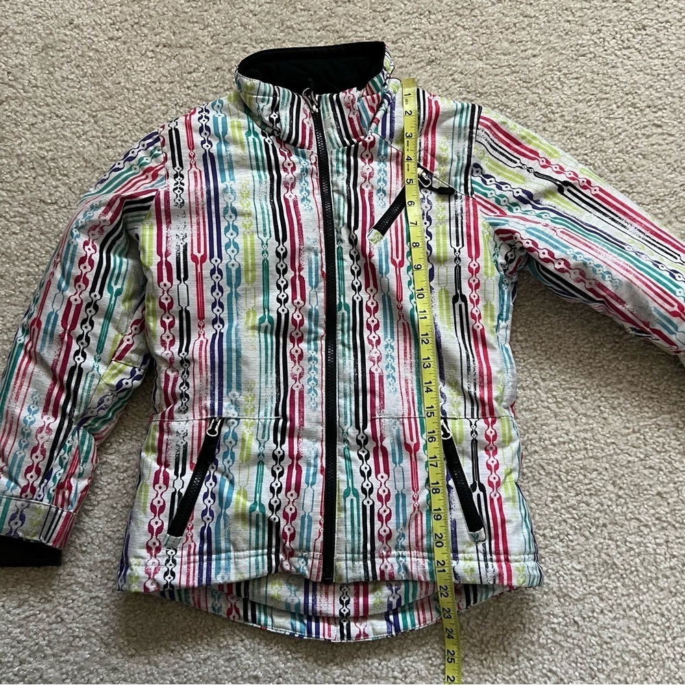Boulder Gear Kids Colorful Ski Winter Snow Jacket Coat Girls Size XS 8935P $199 - Picture 10 of 16